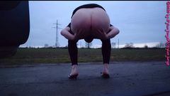 Carmen_Nylonjunge: First Crossdresser Outdoor
