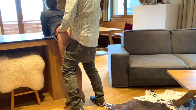 Business Bitch: Intense anal business meeting after work