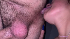 GinaRolling: Zlobivá přítelkyně líže můj chlupatý zadek, sexy milf rimming