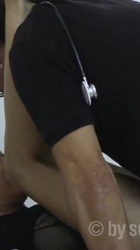 Patient Sophie Logan gets fucked by the doctor