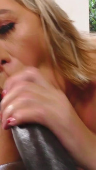 Busty British MILF Camilla Loves Sucking on Big Black Cock