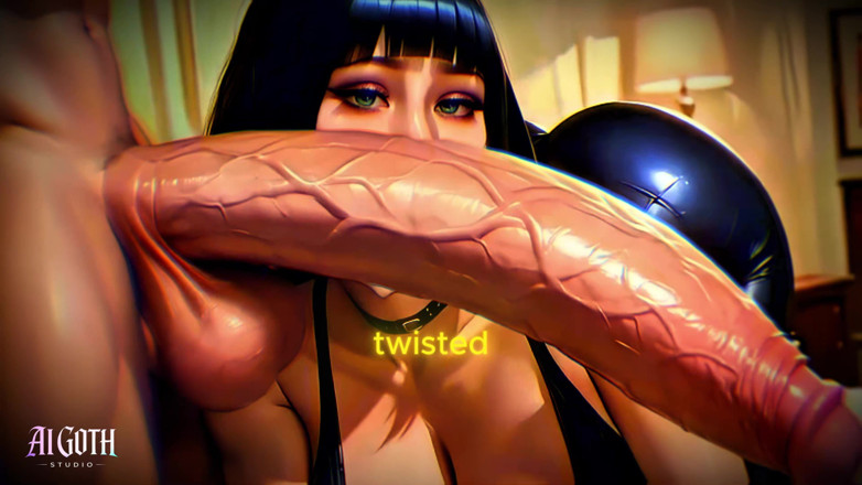 AI Visuals X: La fantasia più oscura della ragazza gotica (ASMR Visuals)