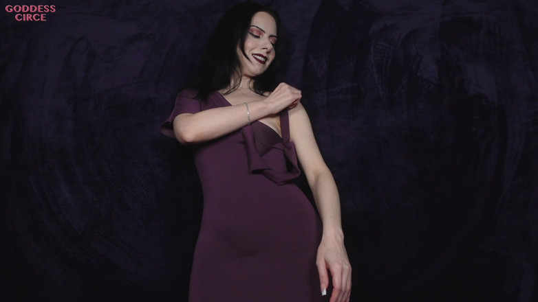 Goddess Circe: Double Humiliation: Naked Censored Body and CEI