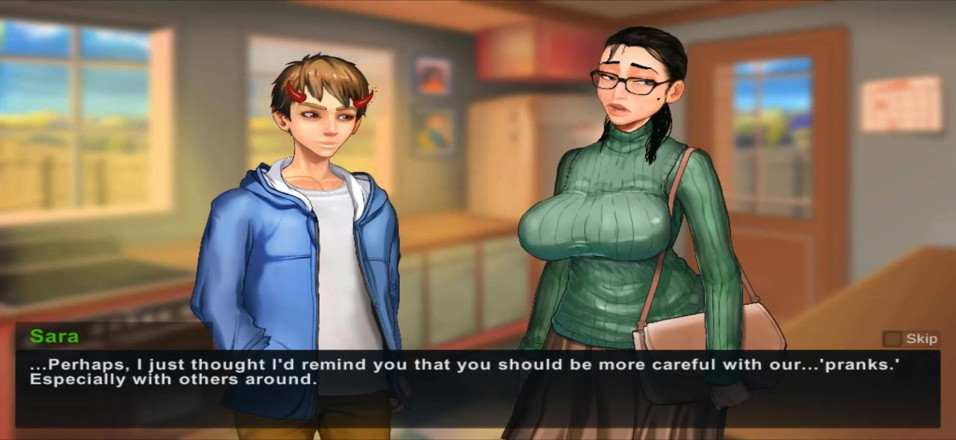 Hentai World: Taffy 故事客人在桌子底下撸撸