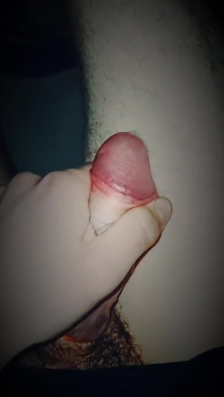 Glassofsperm: Teen boy playing with his penis and balls 'till cum