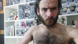 20 centimeter penis super dik en harig, ik laat mijn hele gezicht zien ...