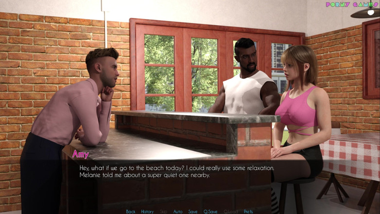 Porny Games: Escovic Games tarafından sonsuza kadar mutlu - evli kadın büyük zenci...