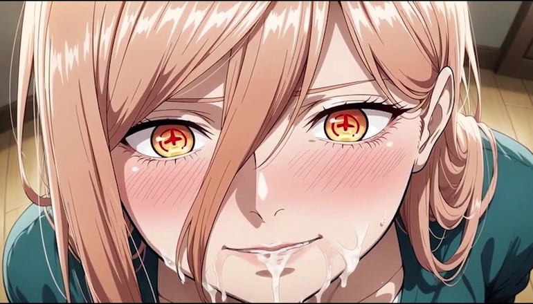 You top AI: Человек Бензопила Оттрахал Пауэр Во Все Дыры И Кончил В Рот