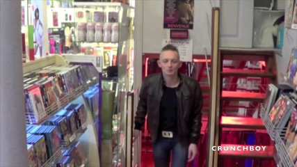 Crunch Boy: Sexy twinks fucking in a sex shop in Paris