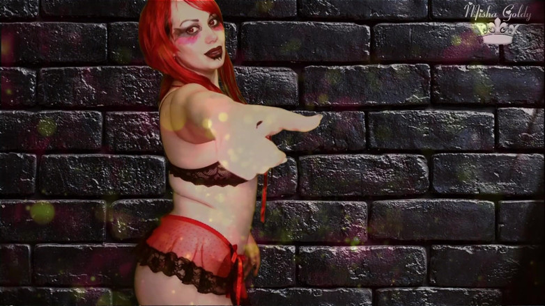 Goddess Misha Goldy: Demoness'ten asla boşalmamaya lanet olsun! Şimdi son orgazmını yap, eğer yapabilirsen