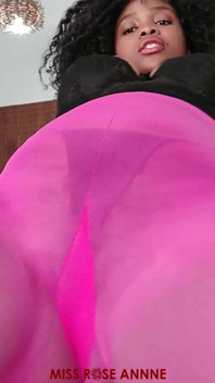 Your Dick Can't Resist Growth Under Your Pants When You See My Curves Stuck to This Pink Leggings
