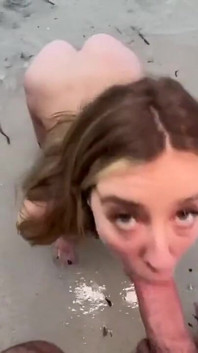 POV Cute Teen Fucks You on Tropical Beach