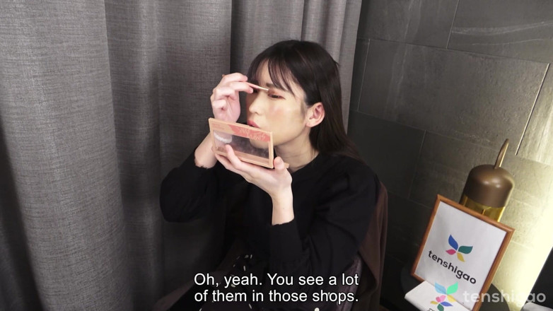 Tenshigao Backstage: Hitomi Kanzaki sahne arkası