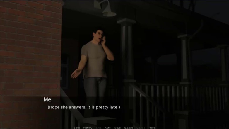 Visual Novels: midlaif kraisis bhaag 12 - ajanbi ko aam jagah par chodo