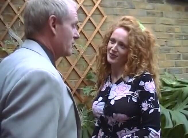 Teens Get it Hard: Ginger beauty banged by old fella