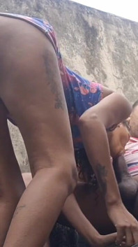My Stepdaughter on the Stairs 100% Anal