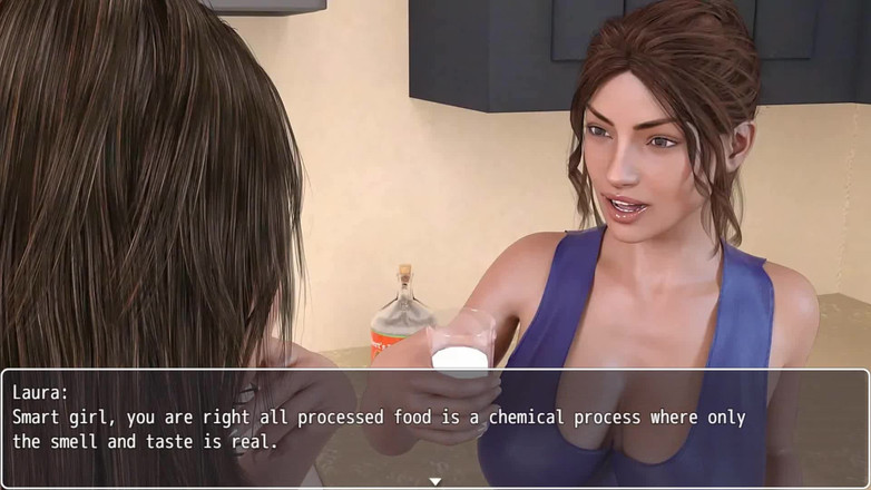 Dirty GamesXxX: Laura aventuras lujuriosas: la esposa casada tiene un vaso lleno...