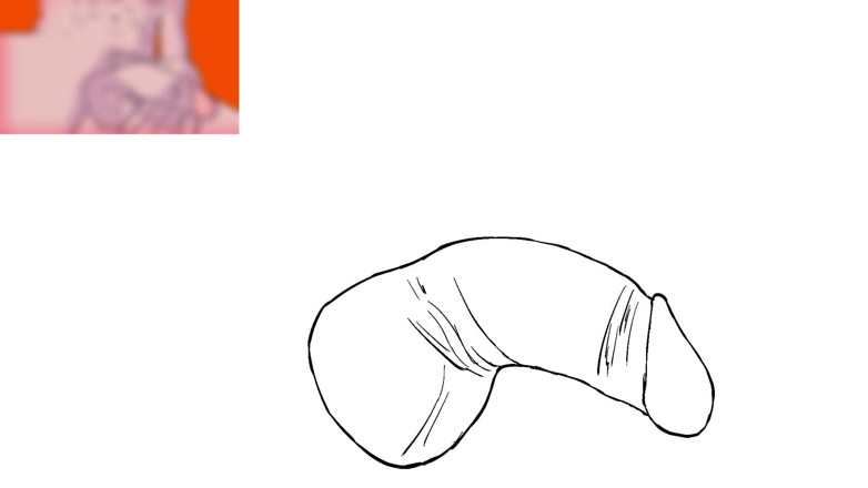 Gay violet rain: Dick and Muscle Growth Animation Timelapse
