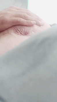 Skinny Young Man Opens His Ass in a Tent