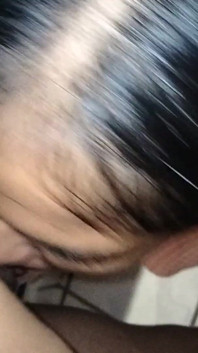 Blowjob yang sangat baik daripada bekas saya
