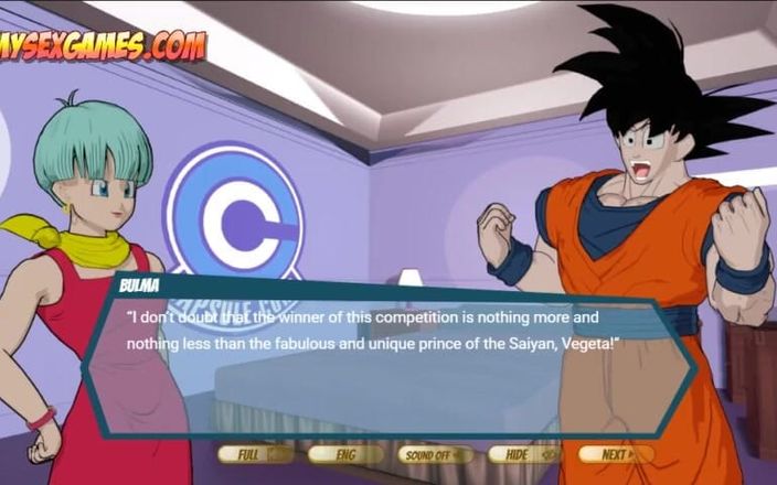Miss Kitty 2K: Dragon Ballz - Vegeta y Goku follando Bulma Ii