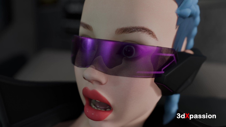 3dxpassion-transgender: Sexy Anime-Mädchen genießt Transgender-Penetration in Mund, Hintern und Vagina.