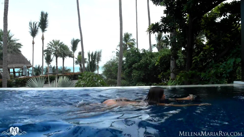 Melena Tara: Melena Maria Rya Naked in Pool