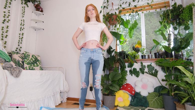 Destination Kat: Wet Jeans and Panty