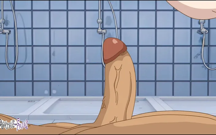 Anime freaks: Best Friend Locker Room Ass Pounding