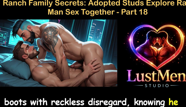 LustMen: Anglické audio gay sexuální příběh - Ranch Family Secrets adoptované hřebce...