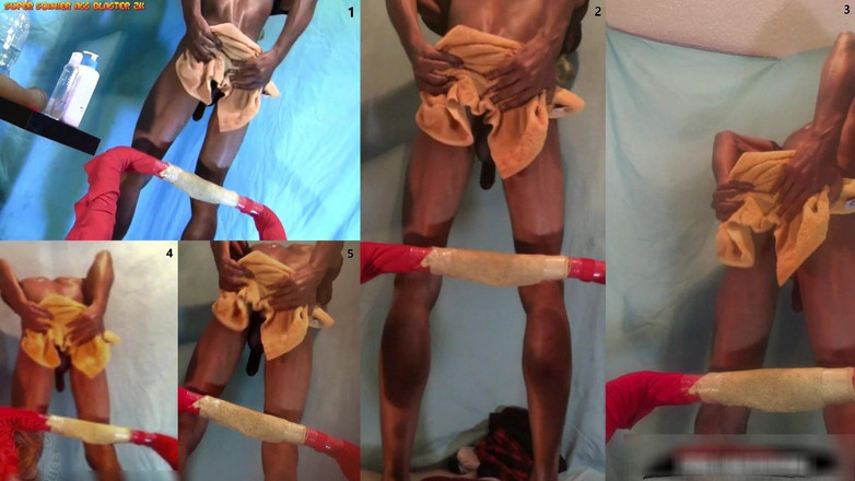 Ass Monkey: Enema anal - làm tình với nước ướt át với một cái mông...