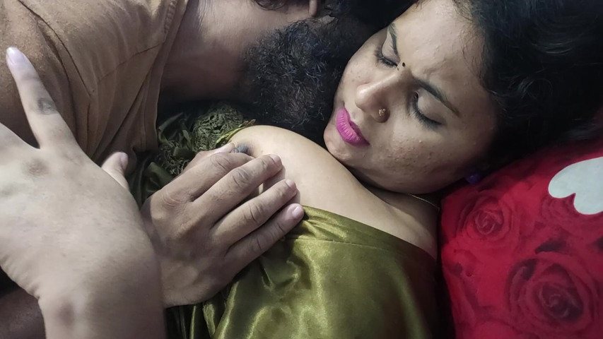 Nighty Boobs Suck Romance of Indian Couples (Vaishnavysharunraj)
