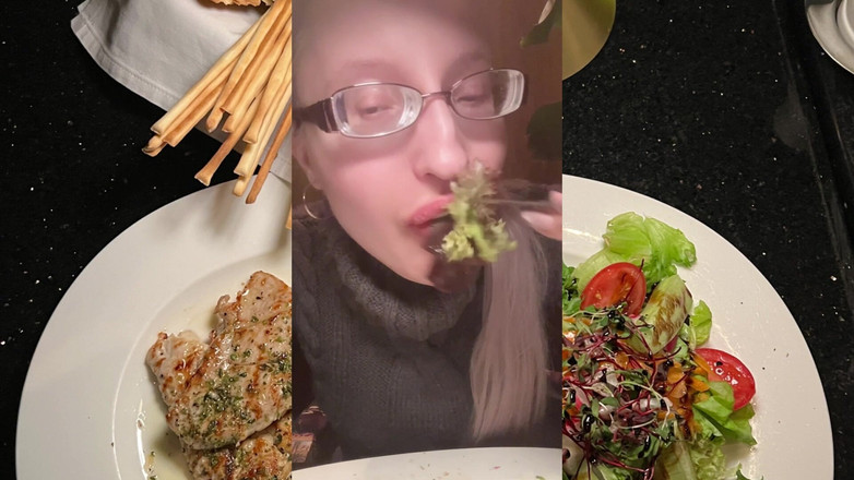 FinDom Goaldigger: 在餐厅的Asmr晚餐