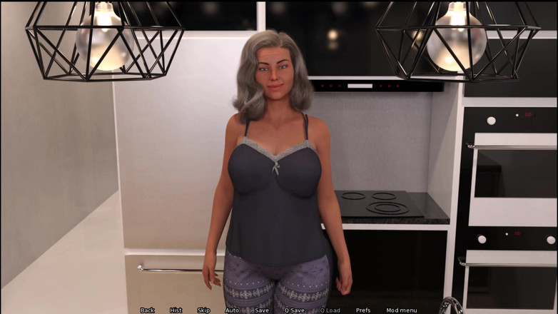 Johannes Gaming: 奶奶之家 - 她在拍摄照片时摩擦我的鸡巴