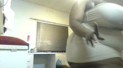 Legendary Booty Overdose: Busty BBW Stripteasing and Getting Vibrator Teased