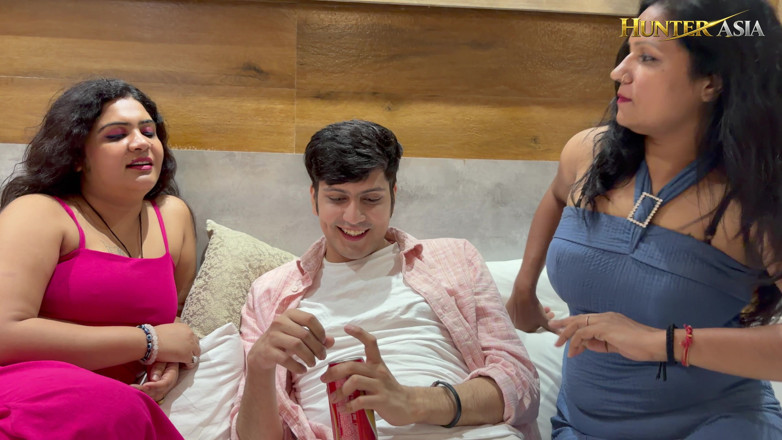 hunter Asia: Lucky Guy Get Chance to Fuck His Stepmom &amp; Her Friend...