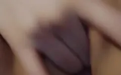 Bratty Goth Girl Sucks on Her Fingers Before Fucking Herself with Them