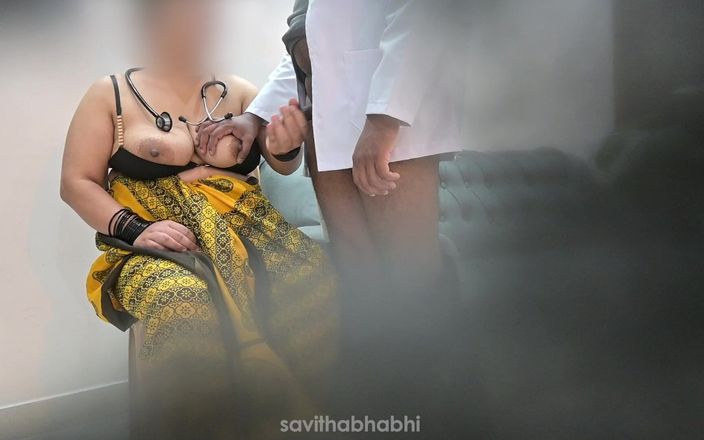 savithabhabhi: 医生在诊所误用贫穷的病人
