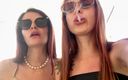 Petite Princesses FemDom (PPFemdom): Princesas Kira y Sofi - dominación femenina al aire libre en...