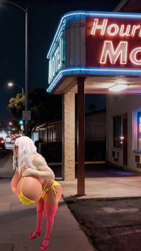 Hourly Motel Bikini Sissy Slut