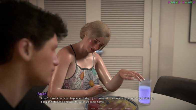 Porny Games: 백인 거품의 친절한 주부 - 새엄마와 새 친구, 거의 알몸으로 행진하는 숙녀 5