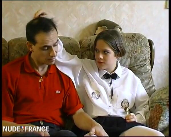La France a Poil: Bir bekar matematik öğretmeni tarafından sikiliyor.