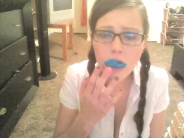 Selfgags classic: Snooping college girl gagged with stepsister’s kinky toys! (episode 2 of 2)