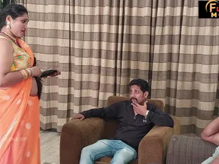 Flame Movies: Desi Beauty MILF Bhabhi Desi Sex with Client