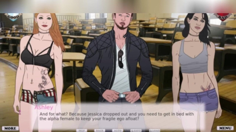 3DXXXTEEN2 Cartoon: Chłopak Ashley dzieli się doświadczeniem. Seks z kreskówkami 3D porno