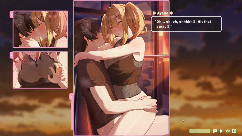 NSFWOtaku: Hentai Game - Summer Clover - sexo com roda gigante - fodendo a...