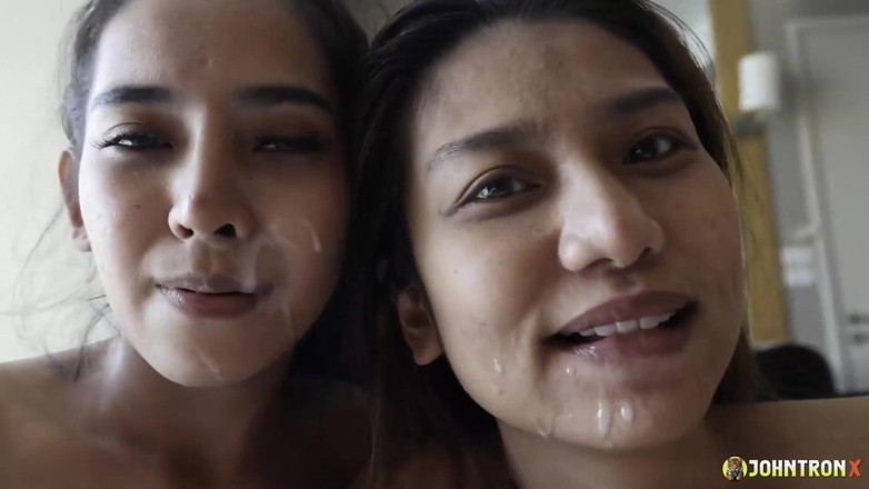John Tron X: Johntronx - seks bertiga yang menakjubkan dengan dua awek Thai seksi...