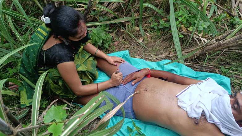 Asha Devi: Desi Indian Bhabhi fucked in jungle