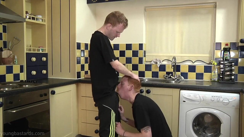 Young Bastards: Ginger bitch boy learns his lesson