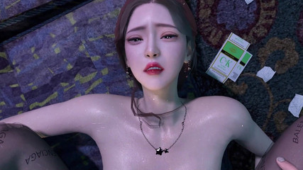 Why fuck so hard: Mamă sexy matură 3D cu ciorapi sexy înșelând cu pula bătrână